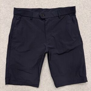 Greyson Shorts Mens 32 Navy Blue Golf Chino